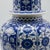 Handmade Ceramic Grand Shah Jar (60cm) Baba Nakkas Style Rumi & Hatayi Blue White Floor Vase For Sale - Image 4 of 7