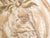 Italian 1930s Painted and Gilt Terracotta Medallion Depicting a Horse's Head For Sale - Image 4 of 9