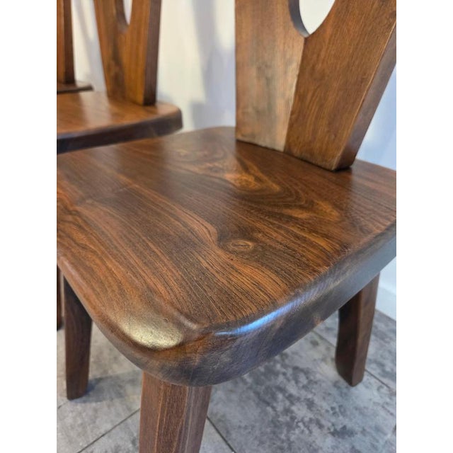 Brown King Dining Chairs by Olavi Hänninen for Mikko Nupponen, 1965, Set of 4 For Sale - Image 8 of 12