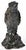American, 20th/21st century, marked on base with "CCP" mark possibly for Carolina Creations Pottery, in dark brown glaze,...