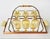 Mid-Century Modern Bamboo and Brass Cognac Glass Rack, 1950s For Sale - Image 4 of 5