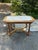 Antique Writing Table with Leather Top Give us all the furniture with soul and style. This desk has plenty of both. Well...