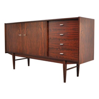 Vintage Lowboard in Rosewood, 1960s For Sale