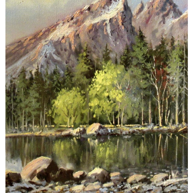 Bill Shaddix California Landscape #I C. 1980 Painting For Sale - Image 4 of 7