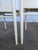 Vintage White Wooden Chair with Fabric Seat, 1970s For Sale - Image 15 of 18