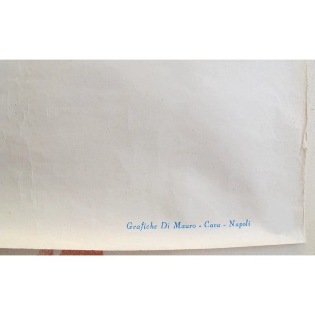 1960's Original Vintage Italian Grimaldi Siosa Lines + Rosanna Schiaffino Poster - "Now, From Montreal and Quebec, Direct to Italy" For Sale - Image 6 of 7