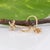 2020s Earth-Mined Diamond Bow Earrings: Solid 14k Gold – Leverback – Gift for Her, A Pair For Sale - Image 5 of 5