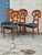 Pair of Vintage Biedermeier Style Walnut Chairs, Italy Circa 1950. For Sale - Image 11 of 11