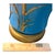 Vintage Hollywood Regency Turquoise Blue & Gold Ginger Jar Table Lamps – Pair For Sale - Image 10 of 10