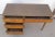 Vintage Johnson Carper Style Mid Century Modern Writing Desk Walnut 4 Drawer For Sale - Image 4 of 12