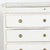 Early 19th Century Danish Gray Painted Pine Gustavian Chest of Five Drawers For Sale - Image 9 of 16