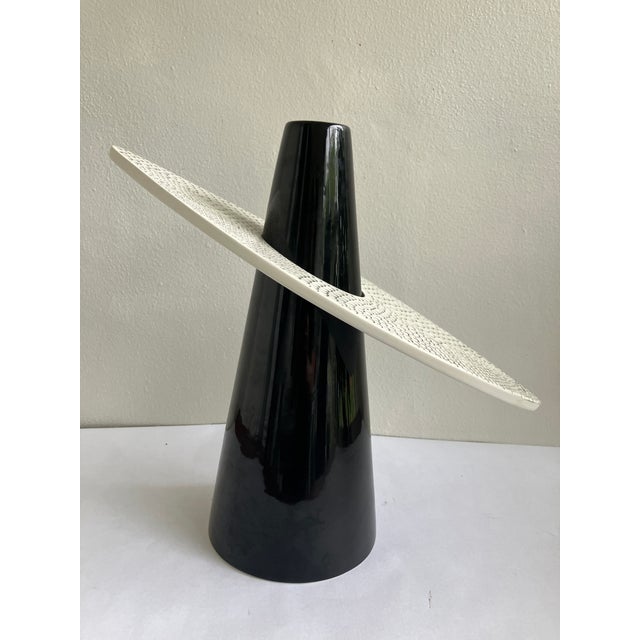 Early 21st Century Alessandro Mendini for Superego Editions, 4 Mani Collection Ceramic Vase - Numbered 5 of 99 For Sale - Image 5 of 16