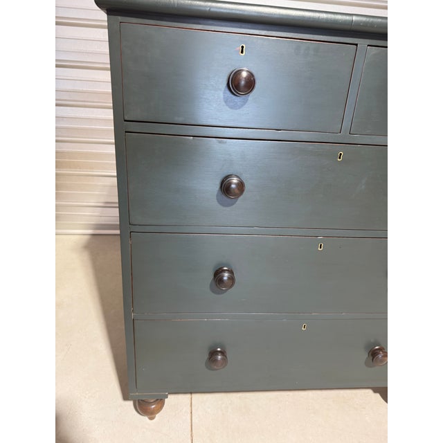 Antique Two Over Three Drawers - Painted Chest of Drawers From England For Sale - Image 9 of 18
