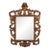 Antique Rococo-Style Carved Giltwood Wall Mirror With Acanthus Scrollwork For Sale