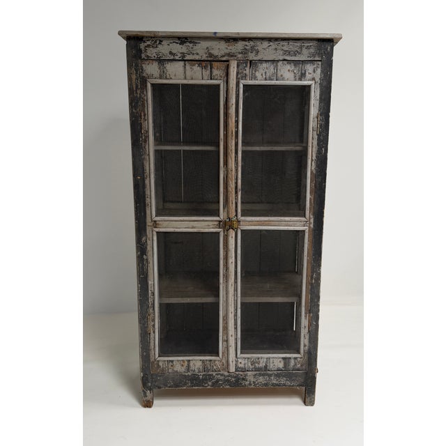 French Provincial Late 19th Century French Provincial Garde Manger, For Sale - Image 3 of 13
