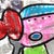 Figurative Ray Gun - Original Quirky Colorful Still Life Acrylic Pop Art by Gary John For Sale - Image 3 of 6