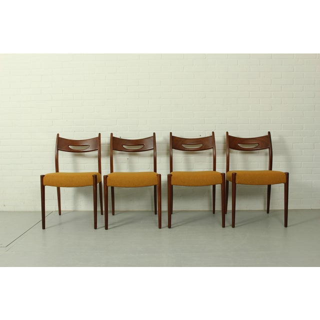 This beautifully restored armchair combines timeless mid-century design with fresh, contemporary comfort. Crafted from...