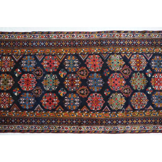 Persian Antique Shiraz Rug 5'1'' X 10'6'' For Sale - Image 3 of 11