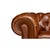 Brown British Brown Leather Chesterfield Armchair For Sale - Image 8 of 11