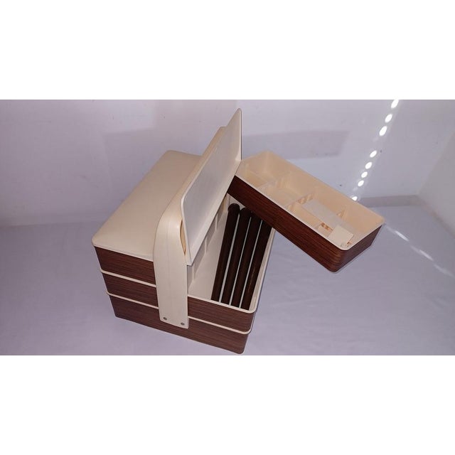 Mid-Century Sewing Box, 1960s For Sale - Image 14 of 18