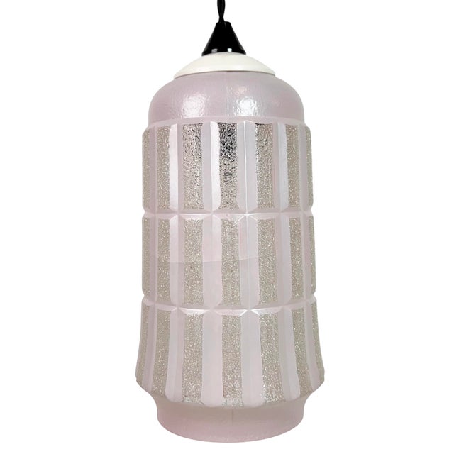 Vintage Glass Ceiling Light, 1970s For Sale - Image 17 of 17