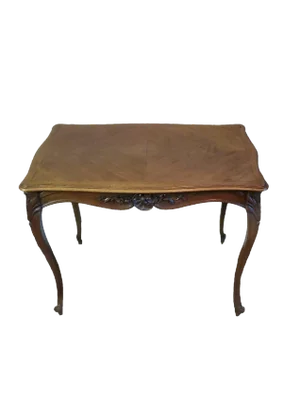 19th Century French Late Victorian Louis XV Style Parlor Side Table