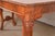 Romweber Antique Chippendale Burl Wood Extension Dining Table, Newly Refinished For Sale - Image 11 of 14