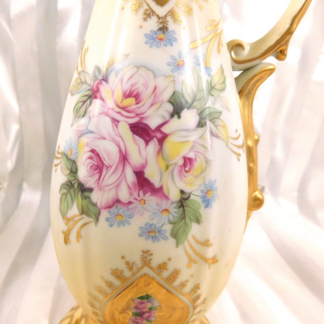 1930s Reinhold Schlegelmilch Vase or Jug With Reticulated Details For Sale In San Francisco - Image 6 of 11