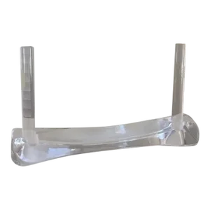 Vintage Lucite Candle Holder, Bud Vase