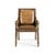 Modern Rustic Western Leather & Hide Armchair For Sale - Image 3 of 8