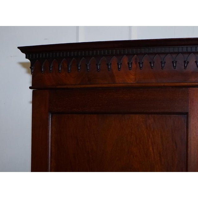 Antique English George III Linen Press For Sale - Image 5 of 18