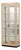 Drexel Heritage Burl Ash Campaign Curio Cabinet For Sale