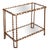 Boho Chain Side Table Industrial Elegance,1970 For Sale