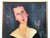 This Modigliani rare vintage 1980's lithograph print custom framed poster " Madame Georges Van Muyden " 1917, is a very...