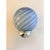 Mid-Century Modern Lot of 4 Contemporary Blue Swirl “Rods” Murano Glass Wall Sconces For Sale - Image 3 of 8