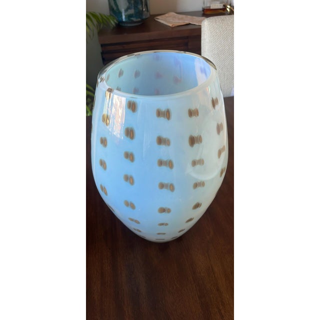 Waterford Evolution "Bamboo" or "Opal & Amber" Flower Vase. For Sale In New York - Image 6 of 7