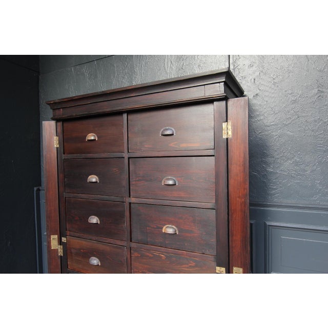 French Drawer Cabinet, 1890s For Sale - Image 9 of 18