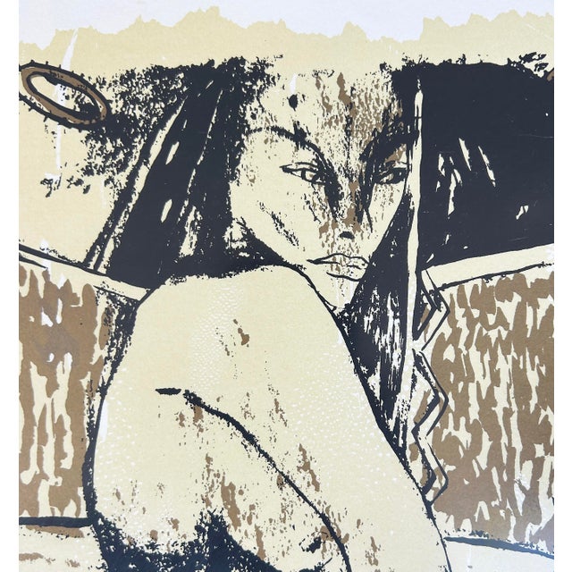 Abstract Late 20th Century Humberto Castro Lithograph #92 From an Edition of 100, Framed and Signed, 5 of 5 For Sale - Image 3 of 11