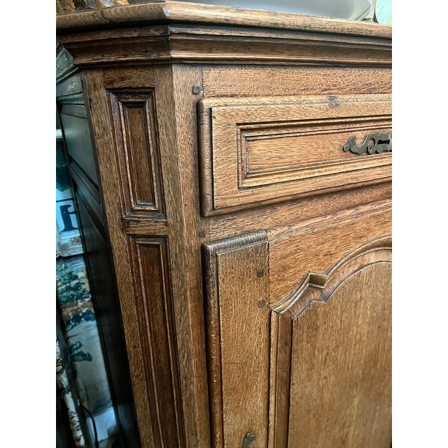 Early 1900s Oak Louis XIV French Jelly Cabinet For Sale - Image 11 of 13