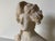 Italian A. Masi Art Nouveau Carved Alabaster Bust Sculpture For Sale - Image 4 of 12