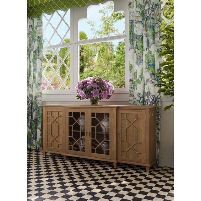 Perfectly balancing style and functionality, Classic Regency designs, and mid century modern elegance, this piece is a...