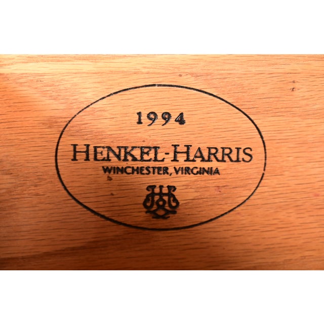 Henkel Harris Queen Anne Solid Mahogany Sideboard Credenza For Sale - Image 13 of 15