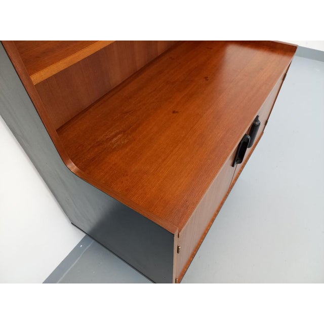 Vintage Scandinavian Teak Library, 1960s For Sale - Image 12 of 17