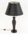 Late 20th Century Modern Giacometti Style Patinated Bronze Table Lamp For Sale - Image 4 of 7