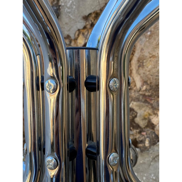 Vintage Chrome Metal Coat Rack, 1970s For Sale - Image 17 of 18