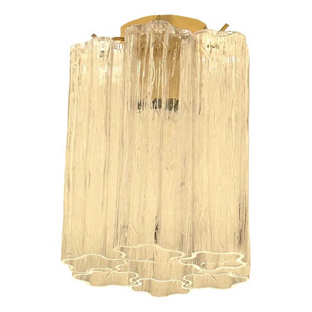 Tronchi Murano Glass Flush Mount by Simoeng For Sale
