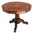 Italian 19th Century Marquetry Inlay Pedestal Table For Sale