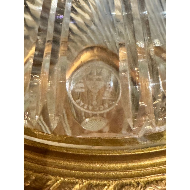 Pair of 19th C. Signed Baccarat Palace Urns For Sale In Dallas - Image 6 of 6