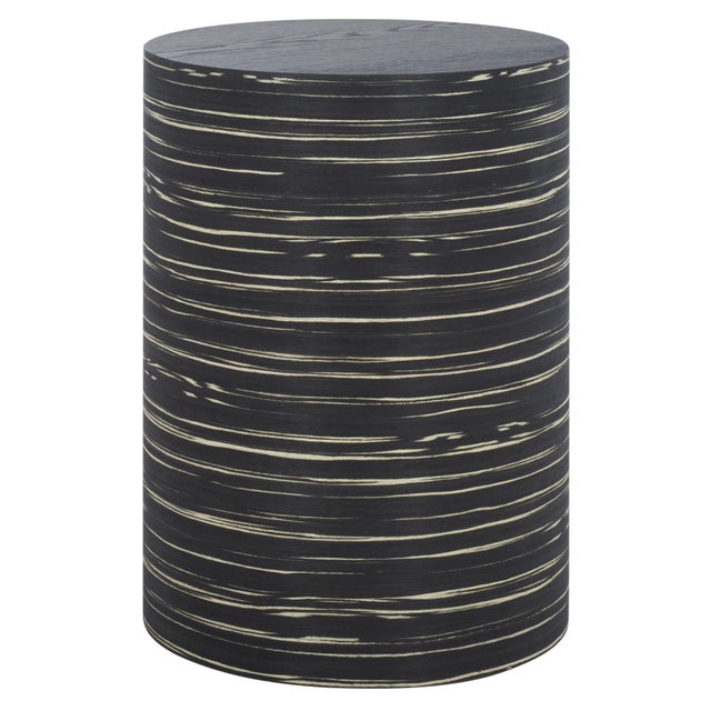 Bahan Round End Table in Black For Sale In Philadelphia - Image 6 of 6
