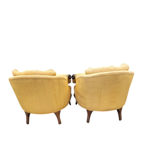 Mid 20th Century Pair of Mid-Century Modern American Club Chairs For Sale - Image 10 of 18